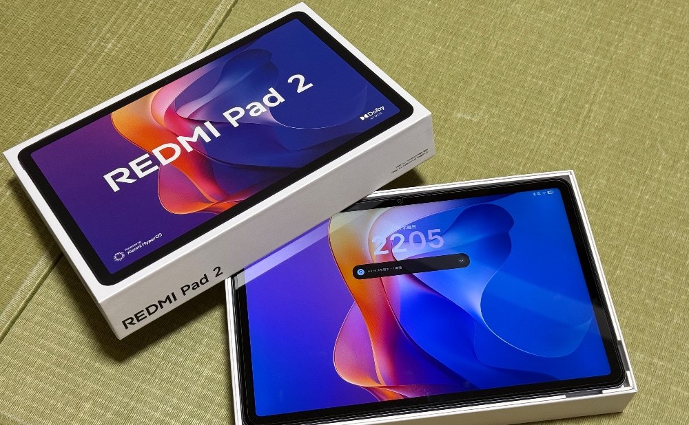 Xiaomi REDMI Pad2 レビュー写真