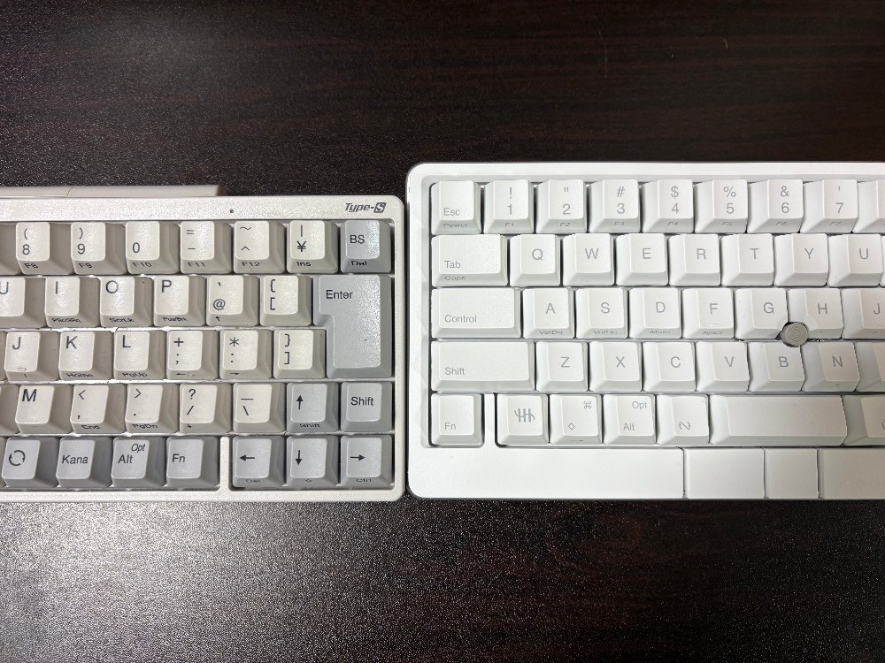 65%キーボード比較(HYBRIDvsStudio)