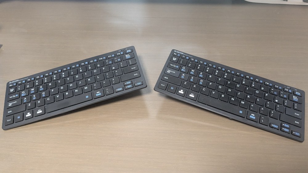 分割キーボードが高価で敷居が高いなら２枚買えばいいじゃない