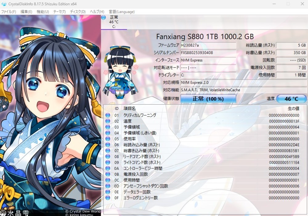 雫ちゃん元気になりました！