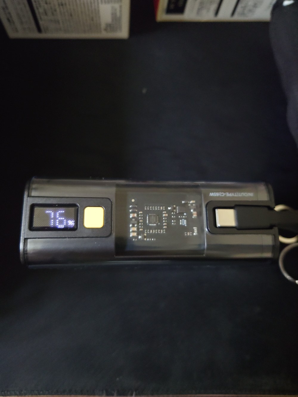 BEGALO 【安心スケルトンデザイン】BEGALO 準固体電池 モバイルバッテリー 20000mAh PD65W レビュー写真3