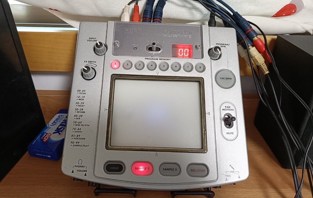 KORG KAOSSPAD2 レビュー写真1