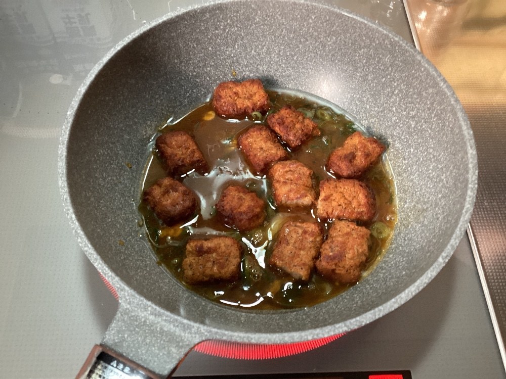 フライパンにIN！