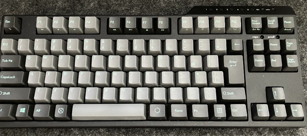 キーボード全景