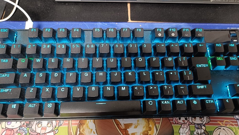 steelseries apex pro tkl (2023) レビュー写真3
