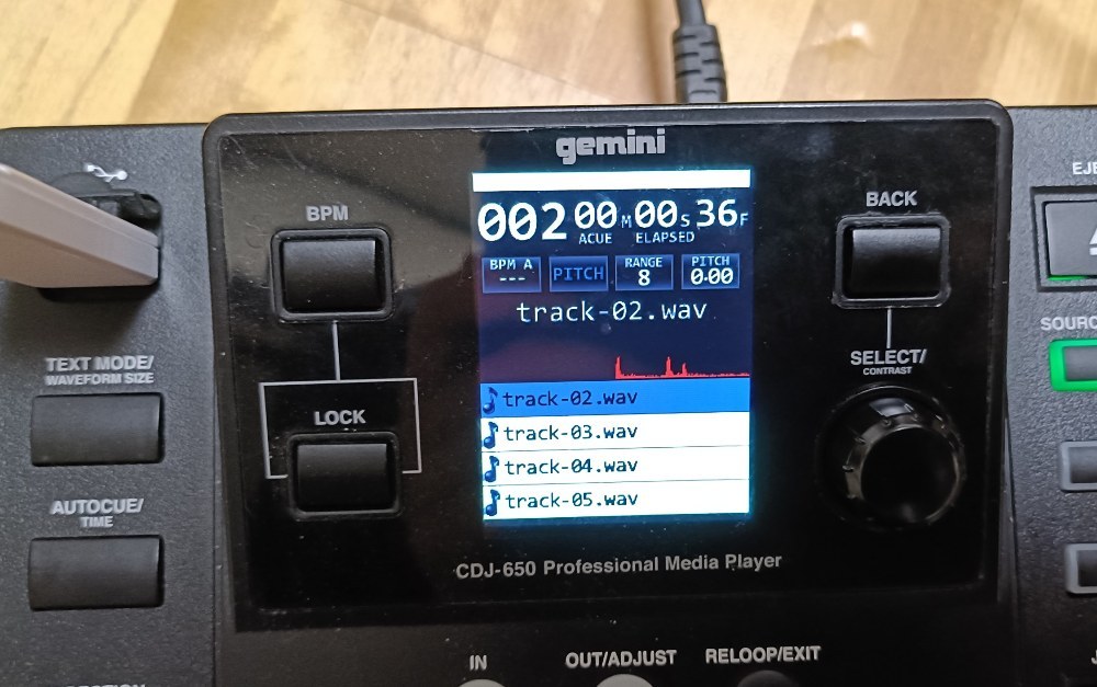 gemini cdj-650 レビュー写真5