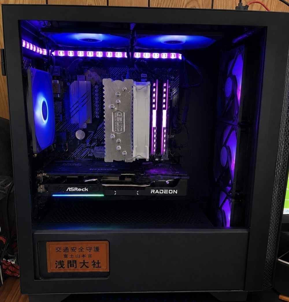 ASRock Radeon RX 9060 XT 16GB Challenger レビュー写真3