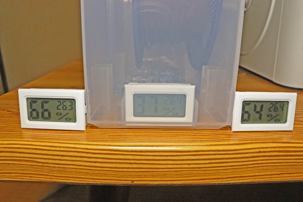 12時間放置した結果