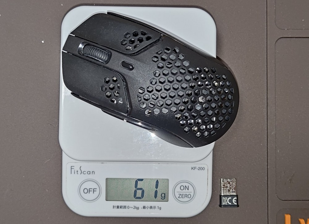 軽量！61g！