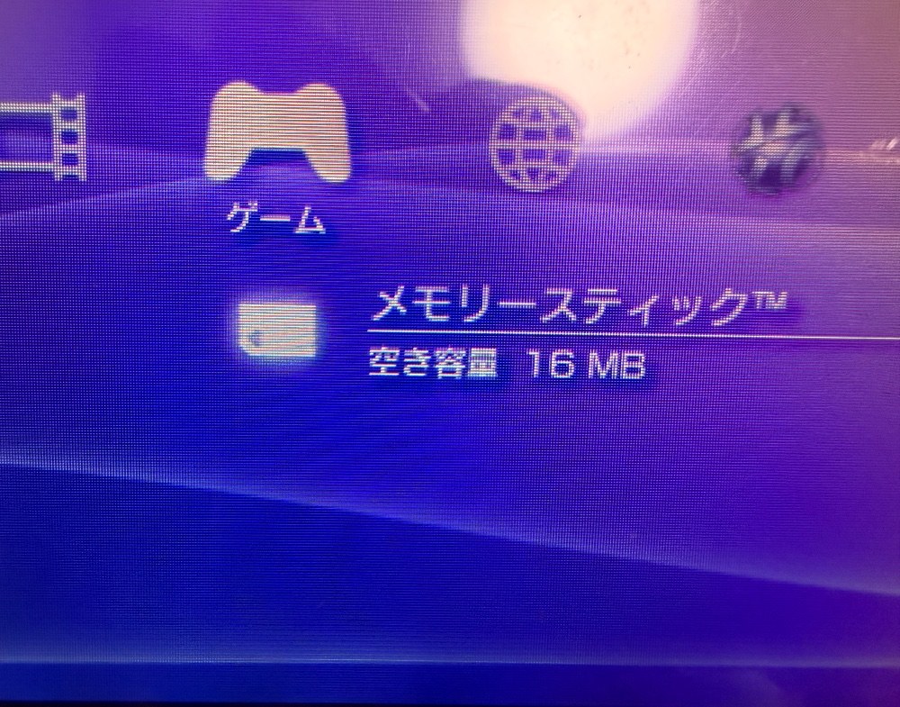 PSPに挿してみると
