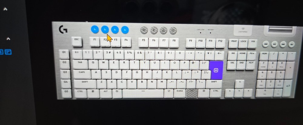 ◎キーマクロを本体に保存できる