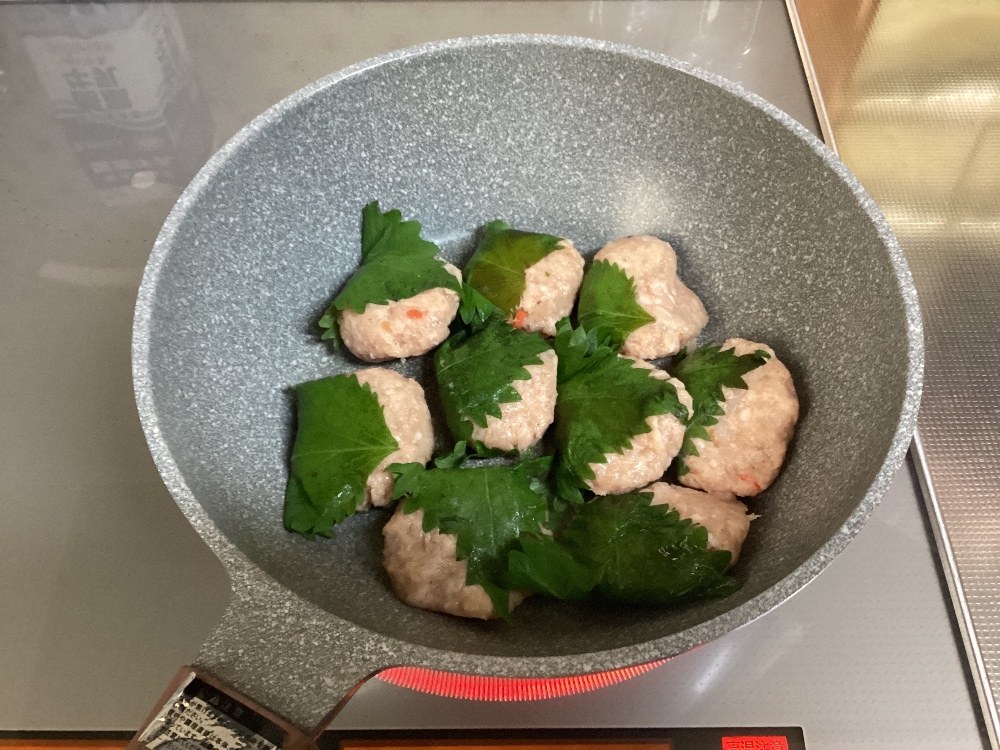 調理開始