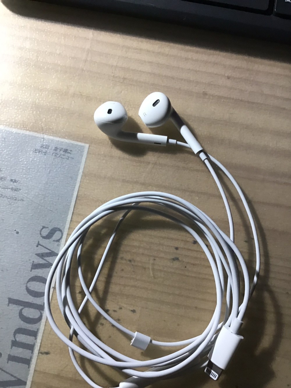 Apple Ear pods lightningコネクタ レビュー写真