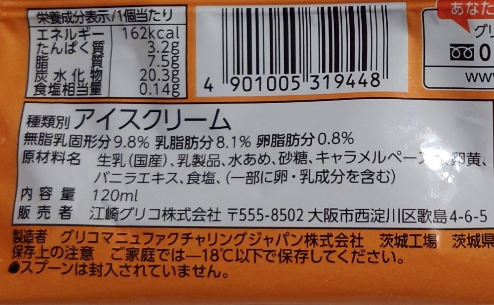種類別：アイスクリーム