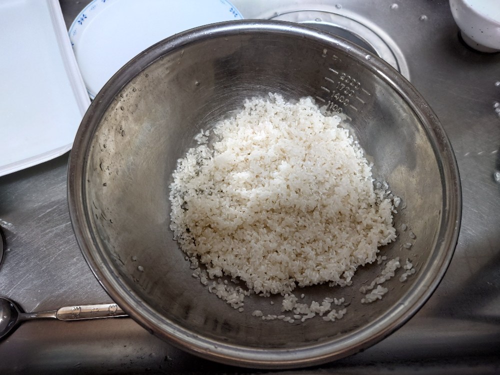 1.計量する＆2.洗米する