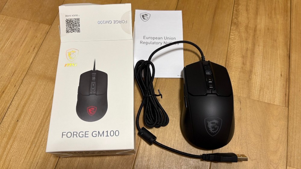 MSI GM100 レビュー写真2