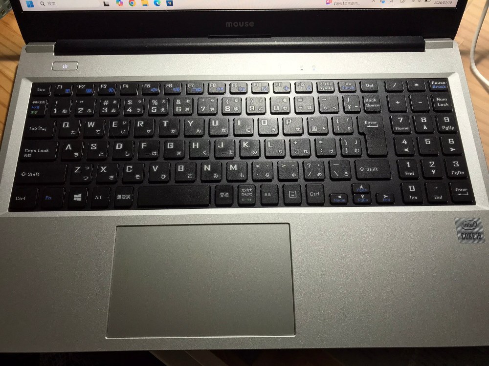 キーボード部分