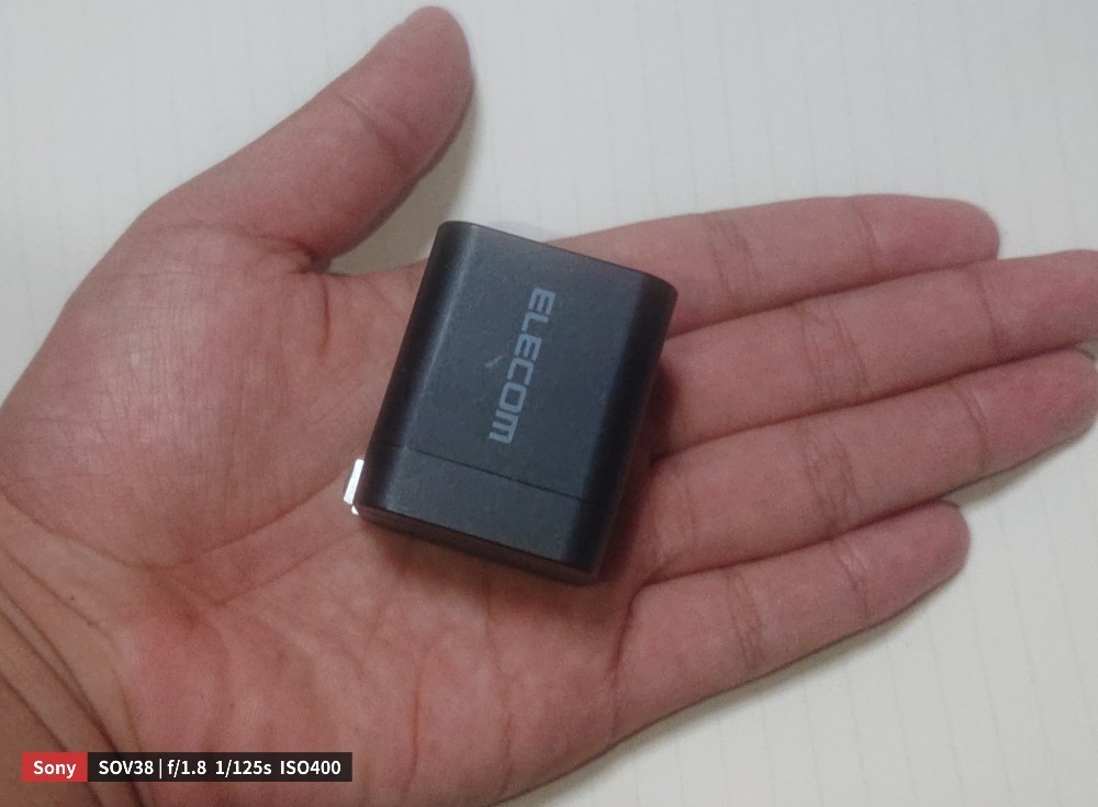 ELECOM ASGaN49 レビュー写真3