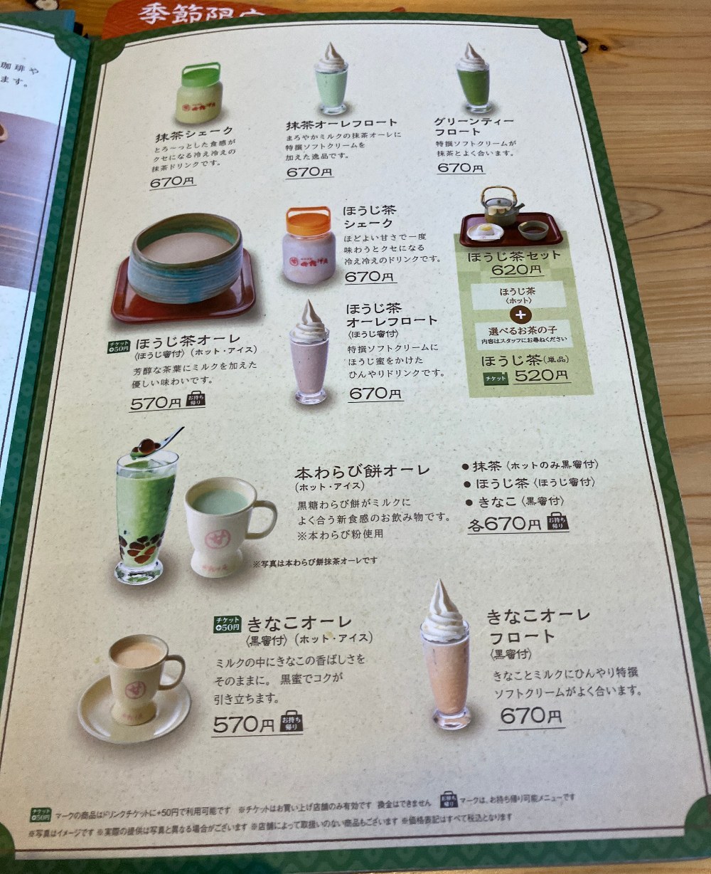 メニュー次ページ