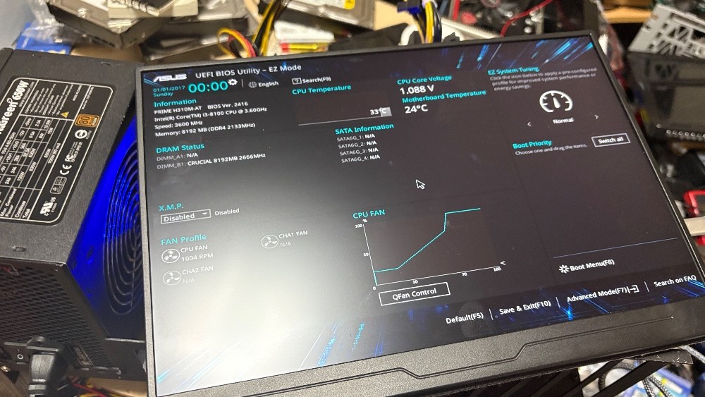 問題発生：m.2 SSDが認識しない😭