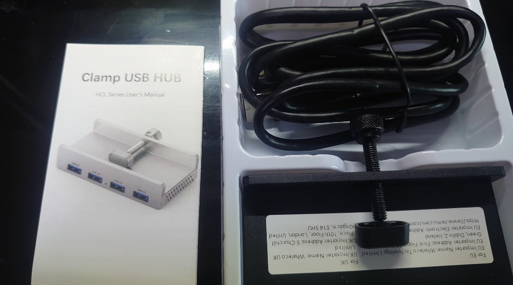 「HCL-4A」パッケ－ジの中身