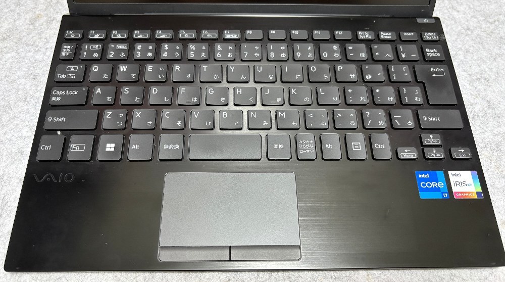 キーボード面