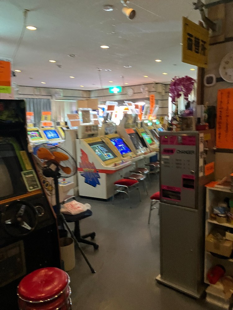 レトロゲームコーナー入口