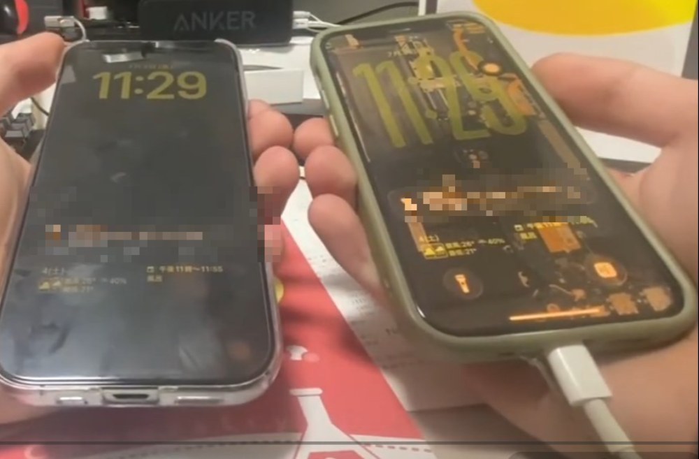 iPhone16proとiPhone12mini比較、大きさの違い