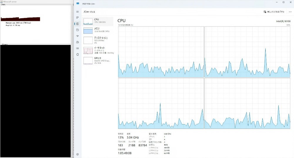 マイクラサーバーとして運用