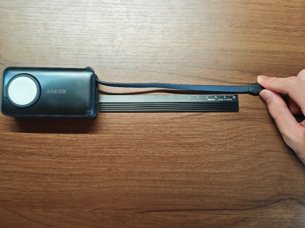 Anker MagGo Power Bank (10000mAh, 35W, For Apple Watch) レビュー写真3
