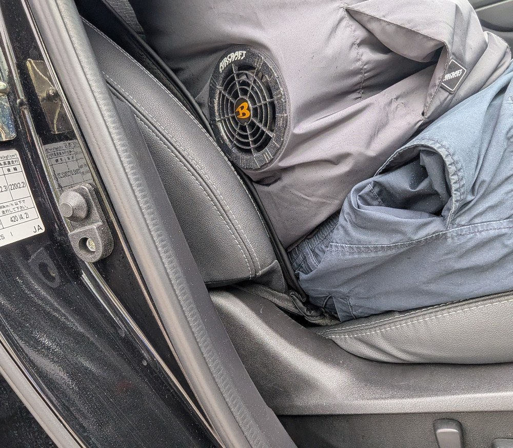 車に乗った感じ