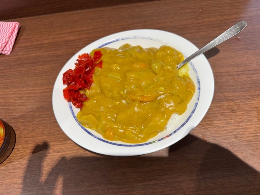 万代そば カレーライス レビュー写真1