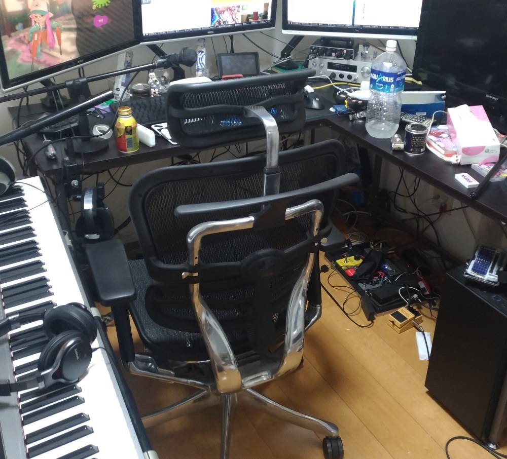 こんな感じのL字デスクは神