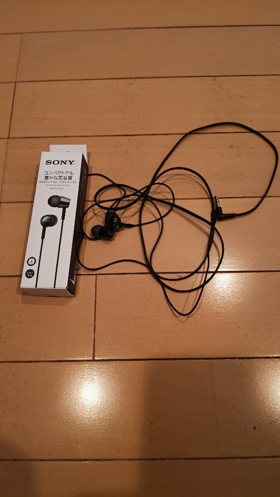 SONY MDR-EX155 レビュー写真1