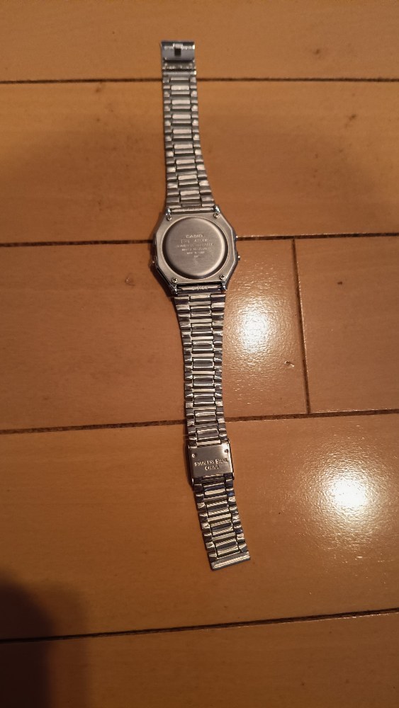 CASIO A158W レビュー写真4