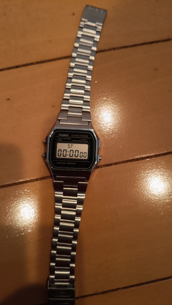 CASIO A158W レビュー写真5