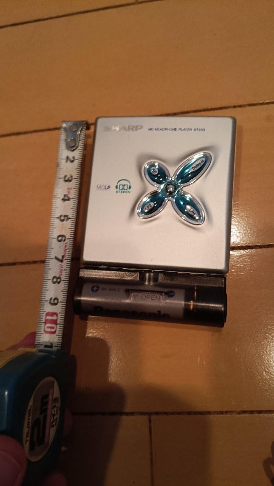 SHARP MD-ST880 レビュー写真10