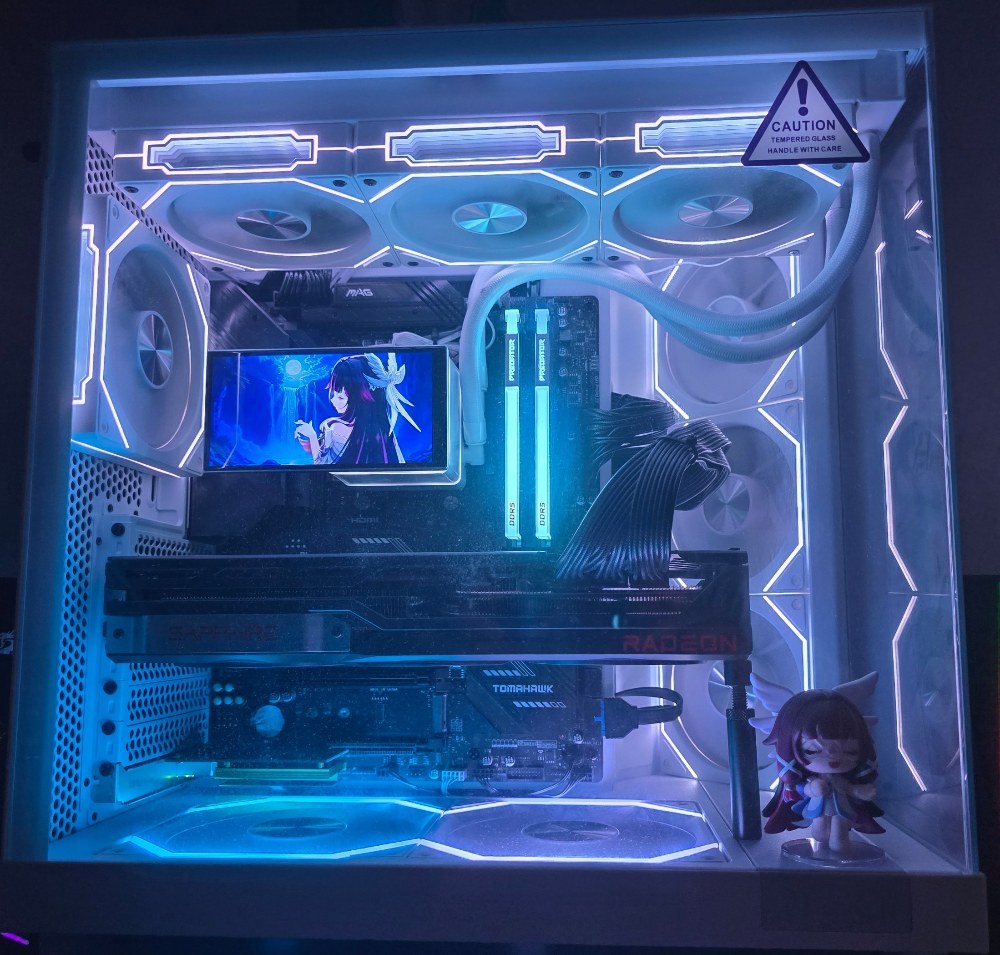 最後にPC内部をクローズアップ笑