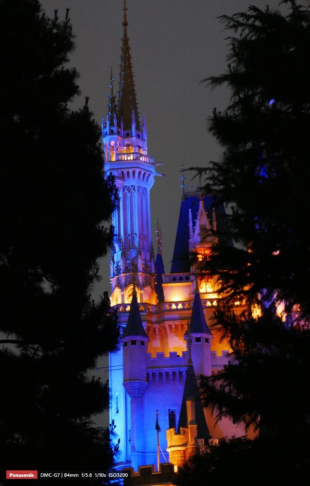 ディズニーランドで撮影
