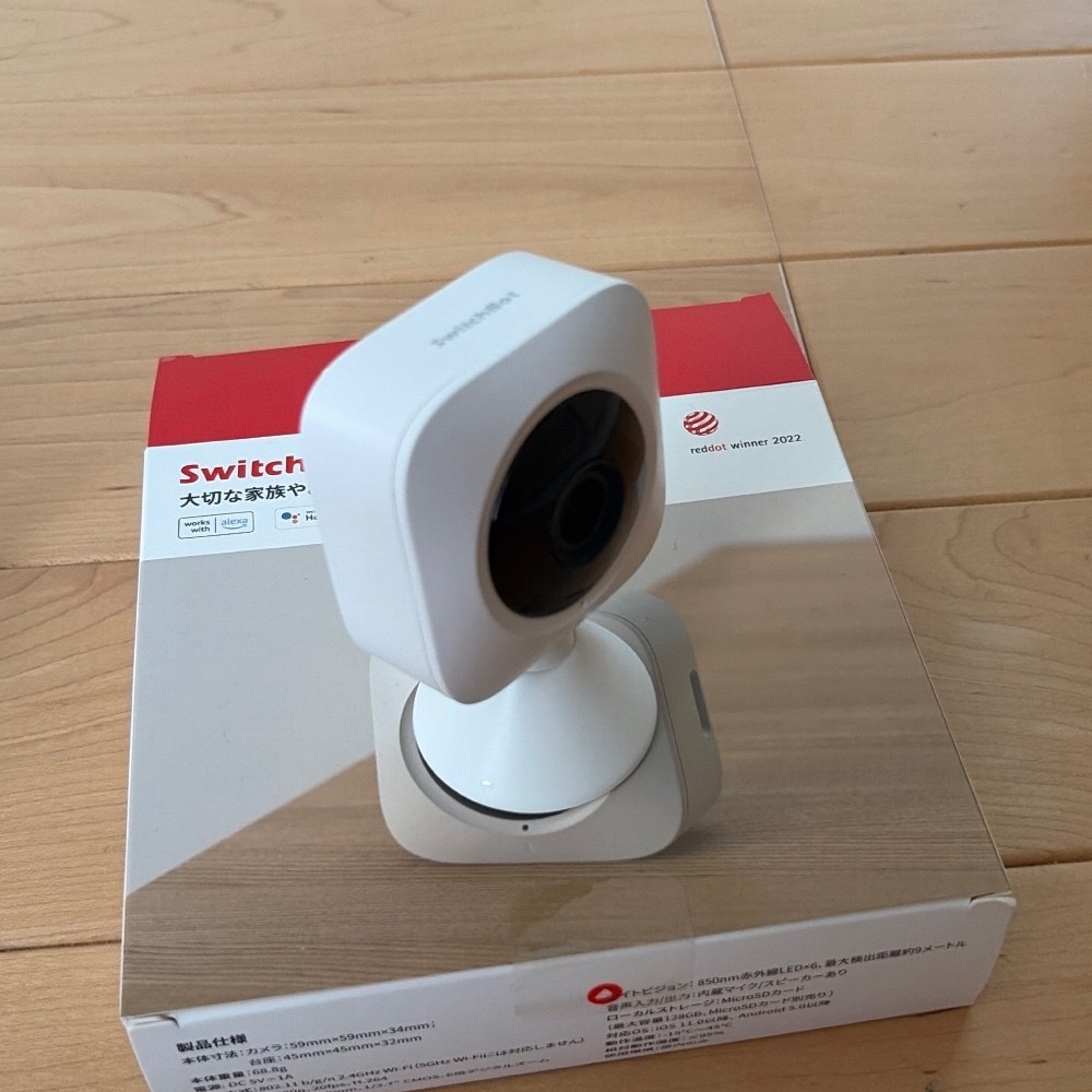 switchbot 屋内カメラ
