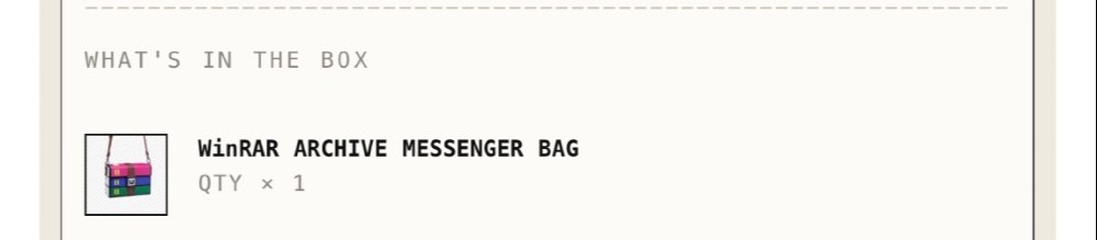 tern WinRAR ARCHIVE MESSENGER BAG レビュー写真6