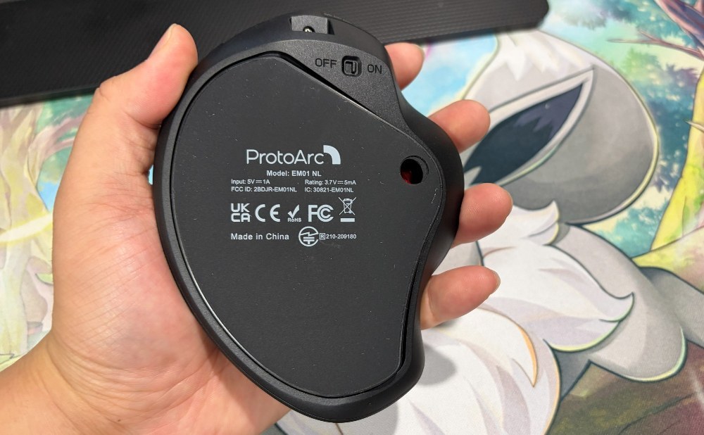 ProtoArc EM01 NL トラックボールマウス レビュー写真10