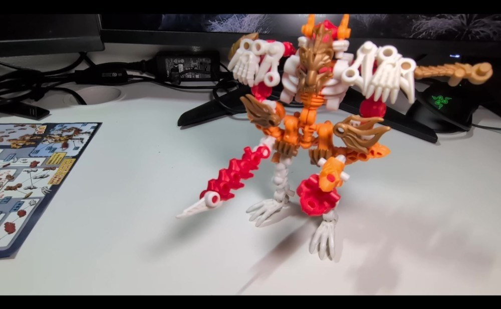 カバヤ ほねほねザウルスブロックス第１４弾【超絶合体変形！超聖龍王降臨編】 レビュー写真5