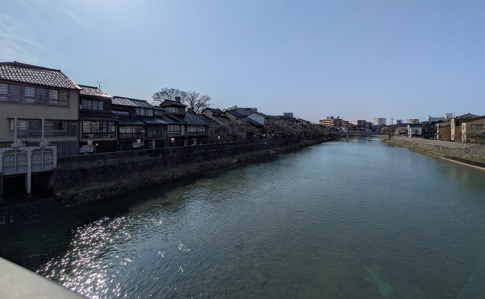金沢の町並み