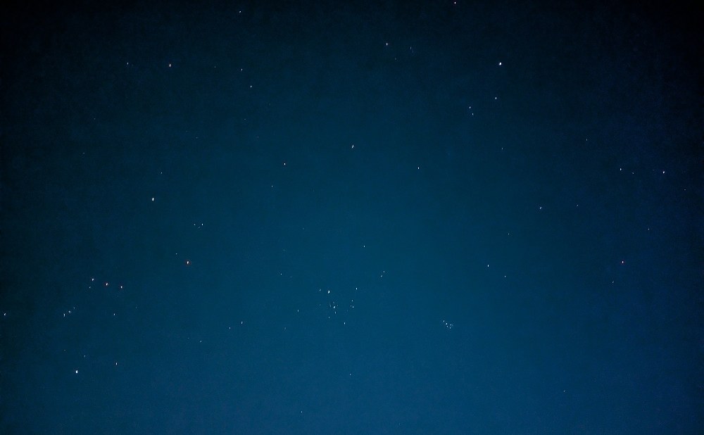 福井の夜空