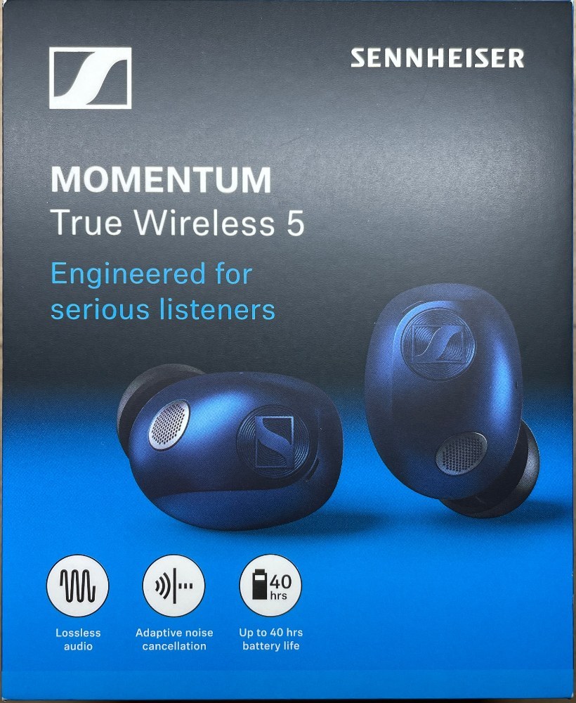 【なんか微妙？】ゼンハイザー MOMENTUM True Wireless 5買ってみた