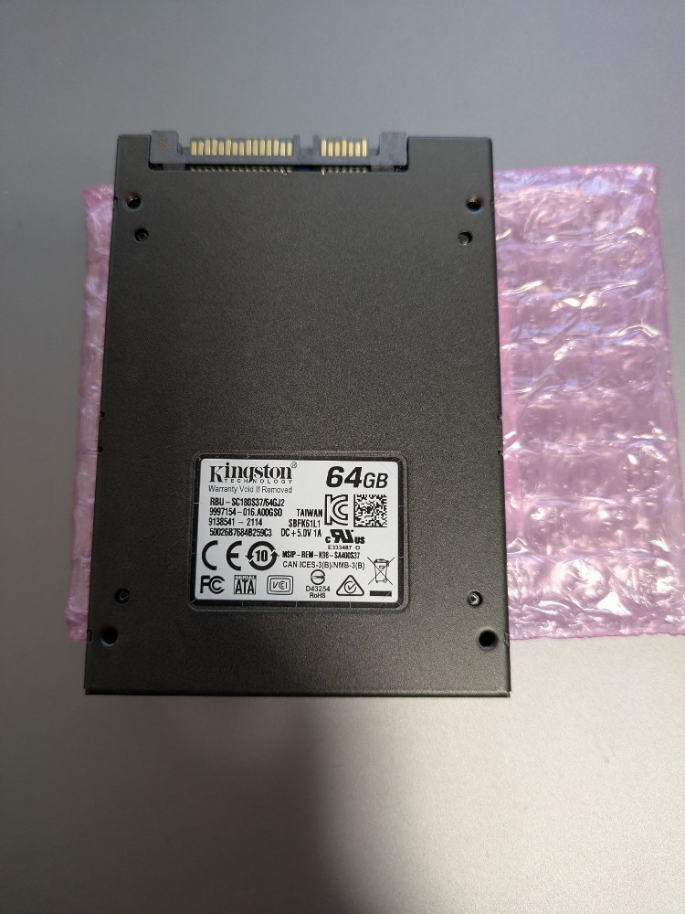 SSD裏面