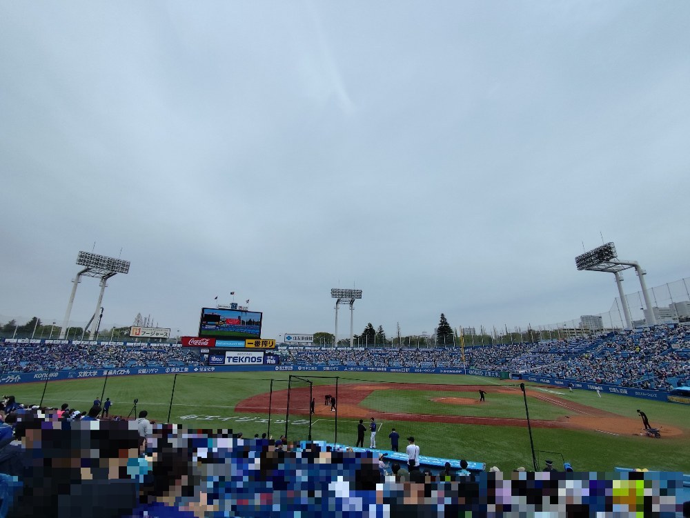3試合目、4月5日中日対ヤクルト