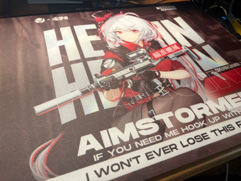 Float Glass Mousepad AIMSTORMER レビュー レビュー写真