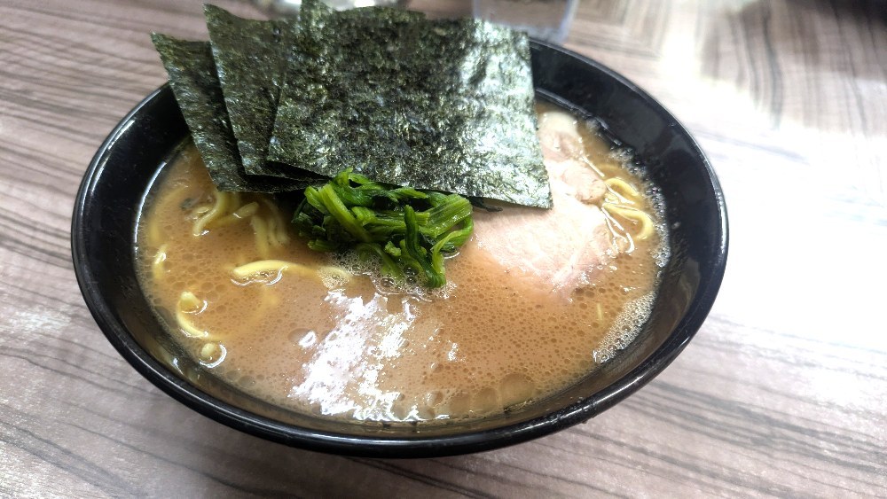 埼玉県川越の武蔵家  スープ多め 900円